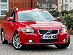Red Used 2009 Volvo V50 SE Lux Estate | £3,000 (A bit pricey)