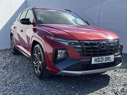 Red Used 2021 Hyundai Tucson N Line SUV | £19,500 (A bit pricey)
