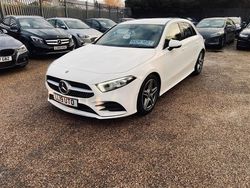 White Used 2019 Mercedes A180 AMG Hatchback | £13,995 (Fair price)