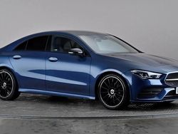Blue Used 2023 Mercedes CLA180 AMG Line Premium Plus Sedan | £23,798 (Fair price)