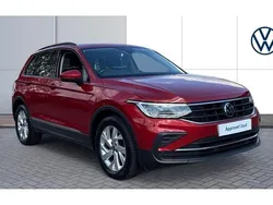 Red Used 2022 VW Tiguan Life SUV | £19,270 (Super price)