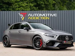 Grey Used 2021 Mercedes A45 AMG Hatchback | £44,995 (Expensive)