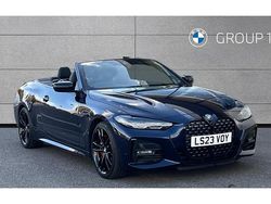 Tanzanite blue Used 2023 BMW 430 Cabriolet M Sport Cabriolet | £37,875