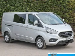 Silver Used 2023 Ford Transit Custom Limited Van | £21,950 (A bit pricey)