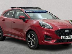 Red Used 2024 Ford Puma Gen-E ST-Line SUV | £21,495 (Expensive)