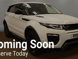 White Used 2016 Land Rover Range Rover evoque HSE Dynamic SUV | £12,995 (Fair price)