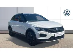 White Used 2021 VW T-Roc Black Edition SUV | £20,385 (Fair price)