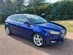 Blue Used 2017 Ford Focus Zetec Hatchback | £5,690 (Fair price)