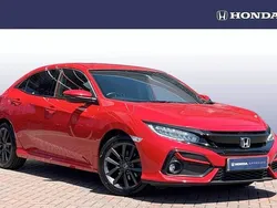 Red Used 2020 Honda Civic SR Hatchback | £13,599 (Fair price)