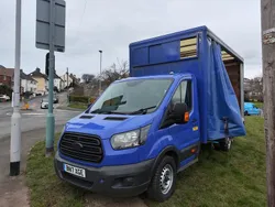 Blue Used 2017 Ford Transit Cabriolet | £7,900