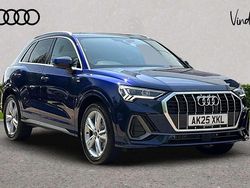 Blue Used 2025 Audi Q3 S-Line SUV | £34,940 (Fair price)