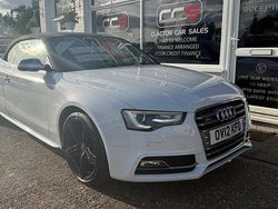 White Used 2012 Audi S5 Cabriolet Design Cabriolet | £11,995