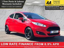 Red Used 2013 Ford Fiesta Zetec Hatchback | £2,500 (Good price)