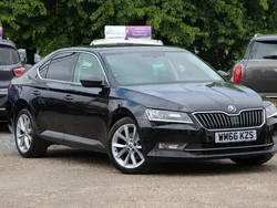 Black Used 2016 Skoda Superb SE L Executive Hatchback | £11,480 (Fair price)