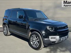 Black Used 2022 Land Rover Defender SE SUV | £48,688 (Fair price)