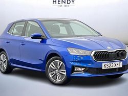 Race blue metallic Used 2023 Skoda Fabia SE L Hatchback | £16,799 (Fair price)