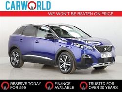 Blue Used 2020 Peugeot 3008 GT-line SUV | £18,840 (Expensive)