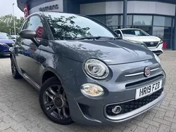 Grey Used 2019 Fiat 500 S Hatchback | £7,490 (Fair price)
