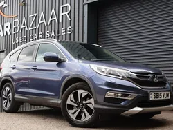 Blue Used 2015 Honda CR-V EX SUV | £9,991 (Fair price)