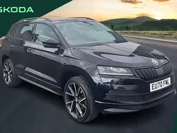 Black Used 2020 Skoda Karoq SportLine SUV | £23,190 (A bit pricey)