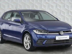 Blue Used 2023 VW Polo Style Hatchback | £17,299 (Fair price)