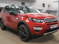 Red Used 2017 Land Rover Discovery Sport HSE Luxury SUV | £12,490 (Good price)