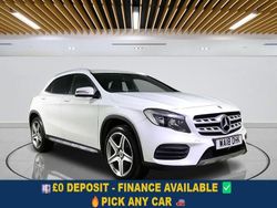 White Used 2018 Mercedes GLA200 AMG line SUV | £10,699 (Fair price)