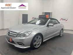 Silver Used 2011 Mercedes E250 Cabriolet | £6,000 (Fair price)