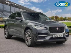 Grey Used 2018 Jaguar F-Pace R-Sport SUV | £14,490 (Good price)