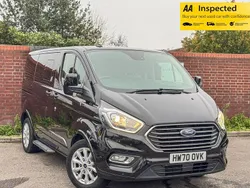 Black Used 2020 Ford Tourneo Custom Titanium MPV | £24,499 (Expensive)