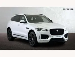 Yulong white Used 2020 Jaguar F-Pace Chequered Flag SUV | £26,800 (Fair price)