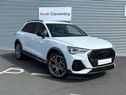 Glacier white metallic New 2025 Audi Q3 Black Edition SUV | £38,990 (Fair price)