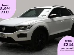 White Used 2021 VW T-Roc Black Edition SUV | £18,474 (Good price)