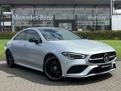 Silver Used 2023 Mercedes CLA180 AMG Line Premium Plus Sedan | £29,285 (A bit pricey)