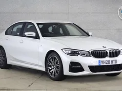 White Used 2020 BMW 320 M Sport | £23,996 (Fair price)