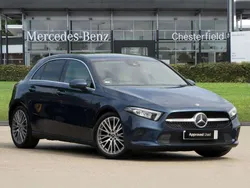 Blue Used 2022 Mercedes A180 Executive Hatchback | £18,800 (Fair price)