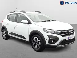 White Used 2022 Dacia Sandero Prestige Hatchback | £12,599 (Fair price)