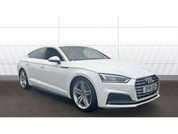 White Used 2019 Audi A5 Sportback S-Line Hatchback | £15,469 (Good price)
