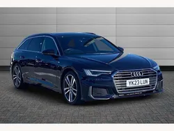 Firmament blue Used 2023 Audi A6 S-Line Estate | £30,850 (Fair price)