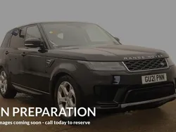 Black Used 2021 Land Rover Range Rover Sport HSE SUV | £37,920 (A bit pricey)