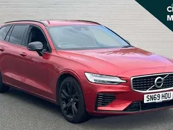 Red Used 2019 Volvo V60 R-Design Estate | £22,687