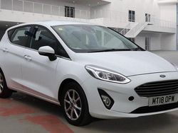 White Used 2018 Ford Fiesta Zetec Hatchback | £5,000 (Fair price)