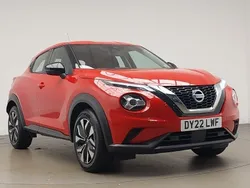 Red Used 2022 Nissan Juke Acenta SUV | £13,698 (Fair price)