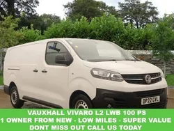 White Used 2022 Vauxhall Vivaro Van | £15,168 (A bit pricey)