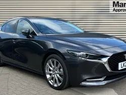 Grey Used 2021 Mazda 3 Inclusive Sedan | £19,179 (Fair price)