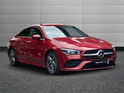 Red Used 2022 Mercedes CLA180 AMG Line Premium Sedan | £23,950 (Good price)