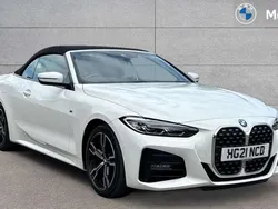 White Used 2021 BMW 420 M Sport Cabriolet | £29,013