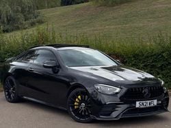 Black Used 2021 Mercedes E300 AMG line Coupe | £30,000 (Fair price)