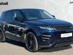 Blue Used 2022 Land Rover Range Rover evoque R-Dynamic SUV | £28,420 (Fair price)