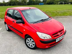 Red Used 2006 Hyundai Getz Hatchback | £2,390 (Fair price)